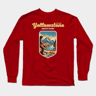 USA - NATIONAL PARK - YELLOWSTONE - Yellowstone Artists Point - 1 Long Sleeve T-Shirt